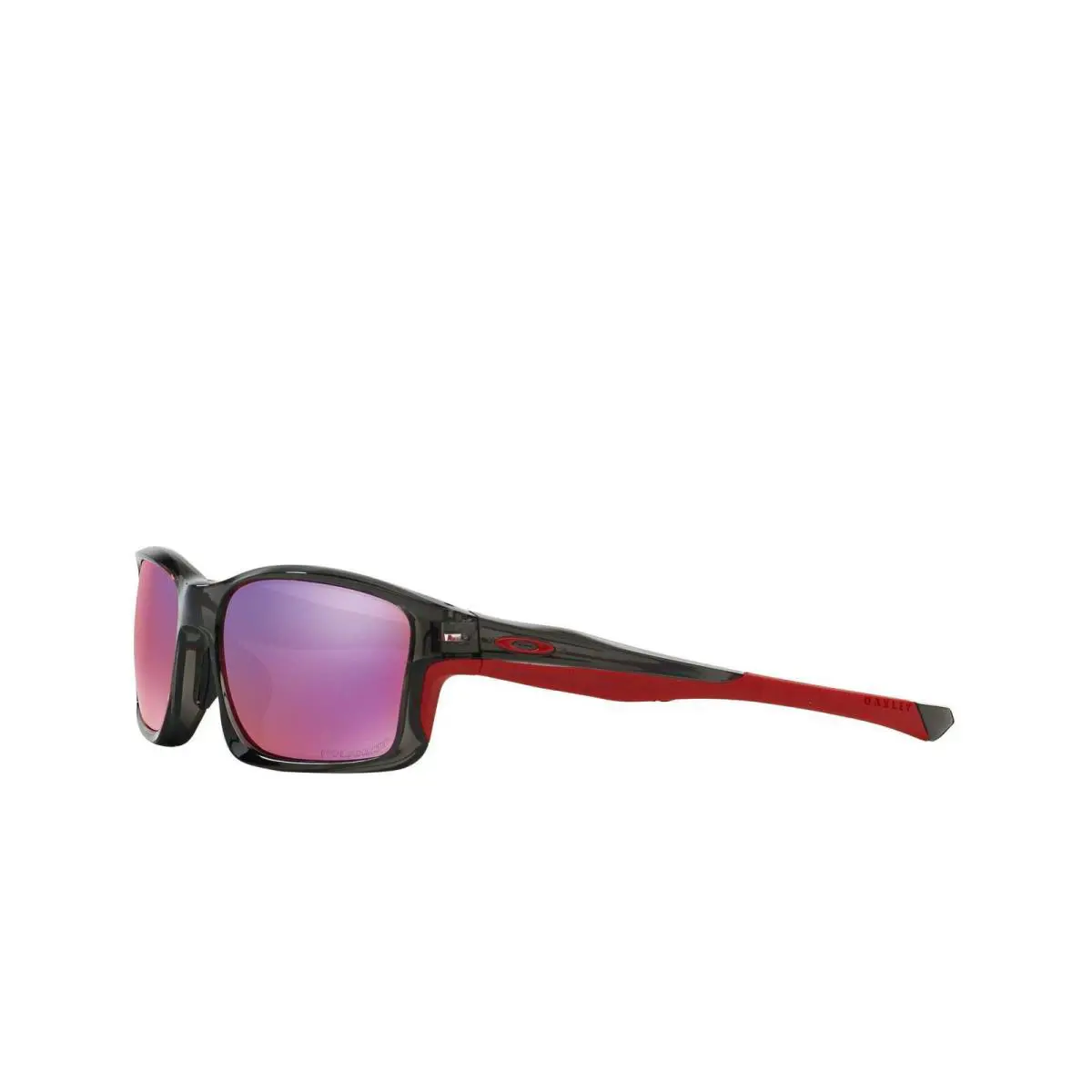 OO9247-10 Mens Oakley Chainlink Polarized Sunglasses - Frame: Red, Gray, Lens: Red