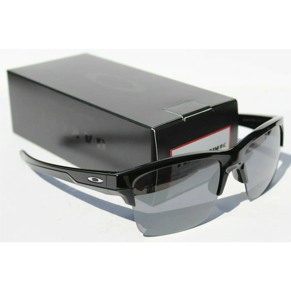 Oakley Thinlink Sunglasses OO9316-03 Polished Black Frame / Black Iridium Lens - Frame: Black, Lens: Black