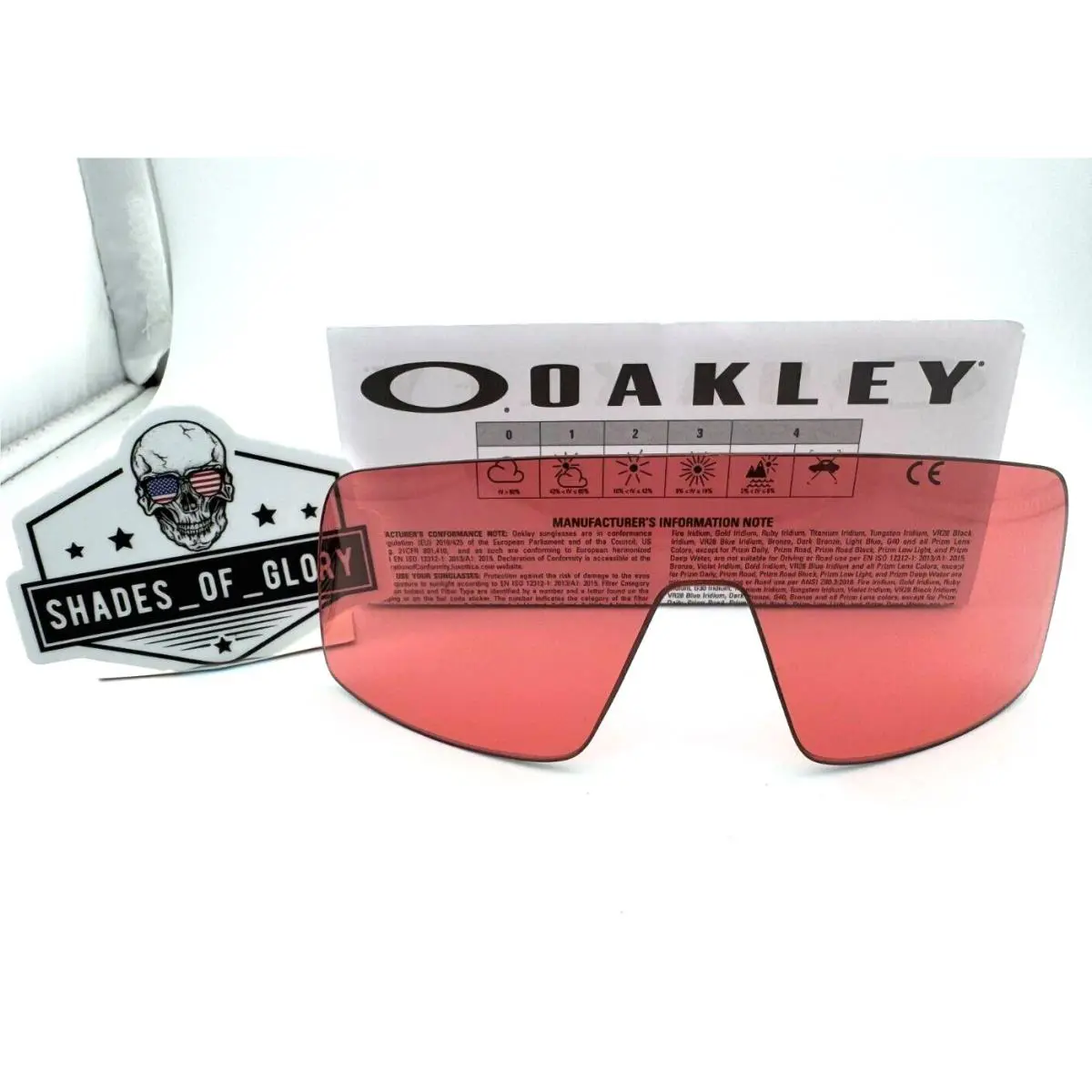 Sutro Prizm Peach Replacement Sunglasses Lens OO9406 by Oakley