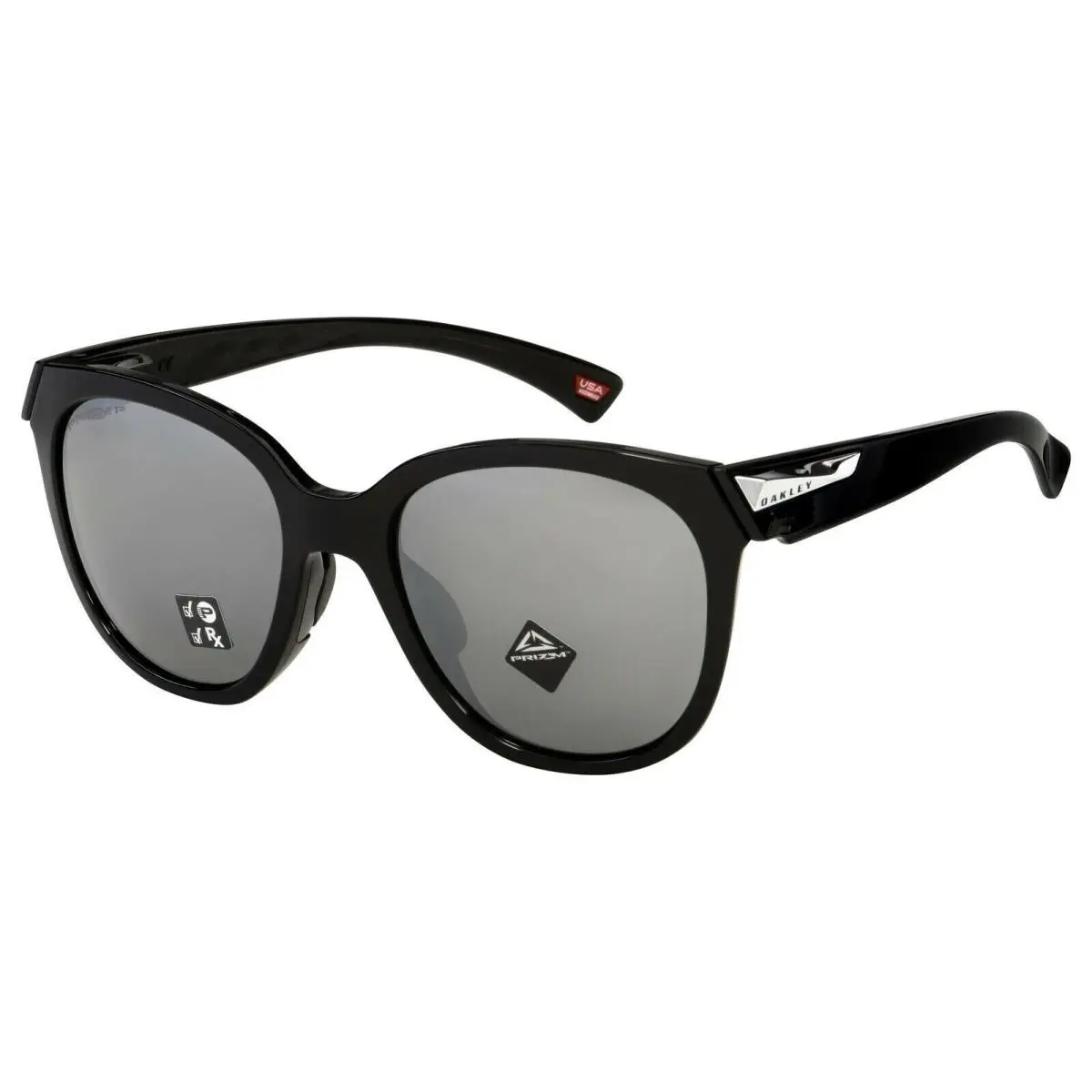 Oakley OO9433 Low Key Round Polished Black/prizm Black Polarized Sunglasses