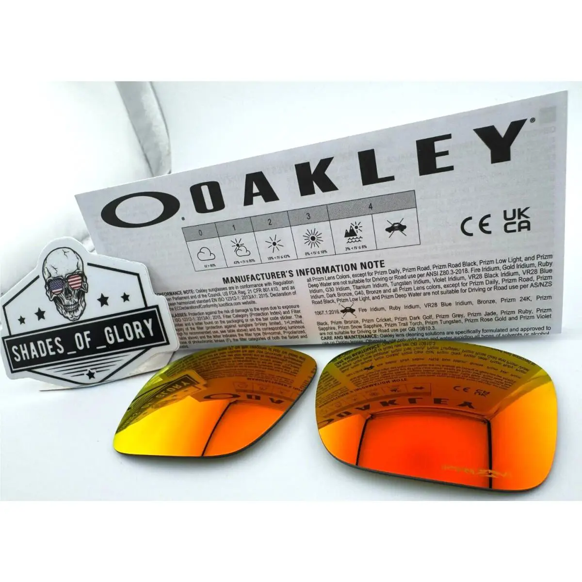 Oakley Holbrook XL Prizm Ruby Replacement Sunglasses Lenses OO9417