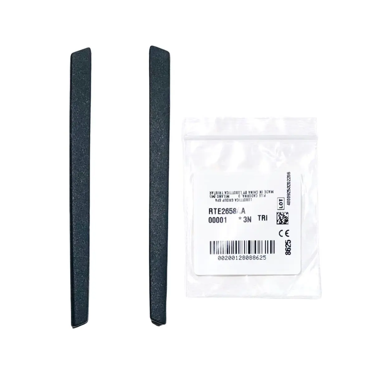 Square Wire OO4075 Rubber Black Replacement Ear Socks by Oakley