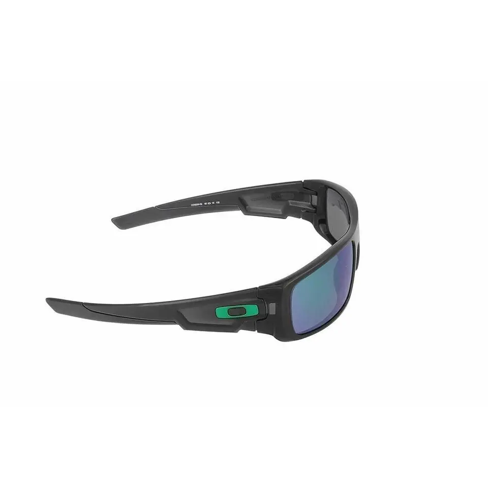 OO9239-02 Mens Oakley Crankshaft Sunglasses - Frame: Black, Lens: Green