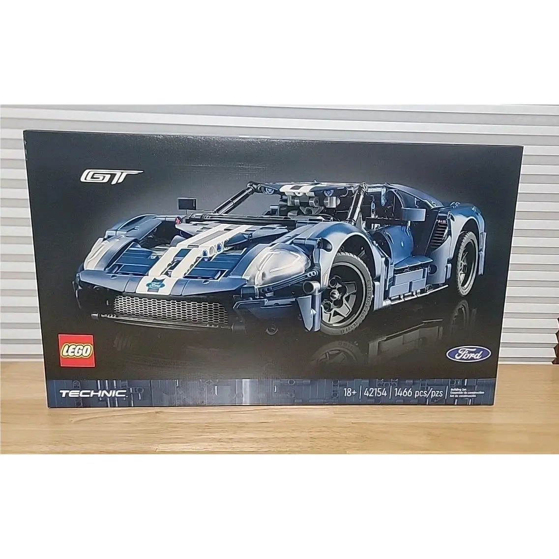 Lego Technic 2022 Ford GT 42154 Car Model Kit For Adults 1:12 Scale