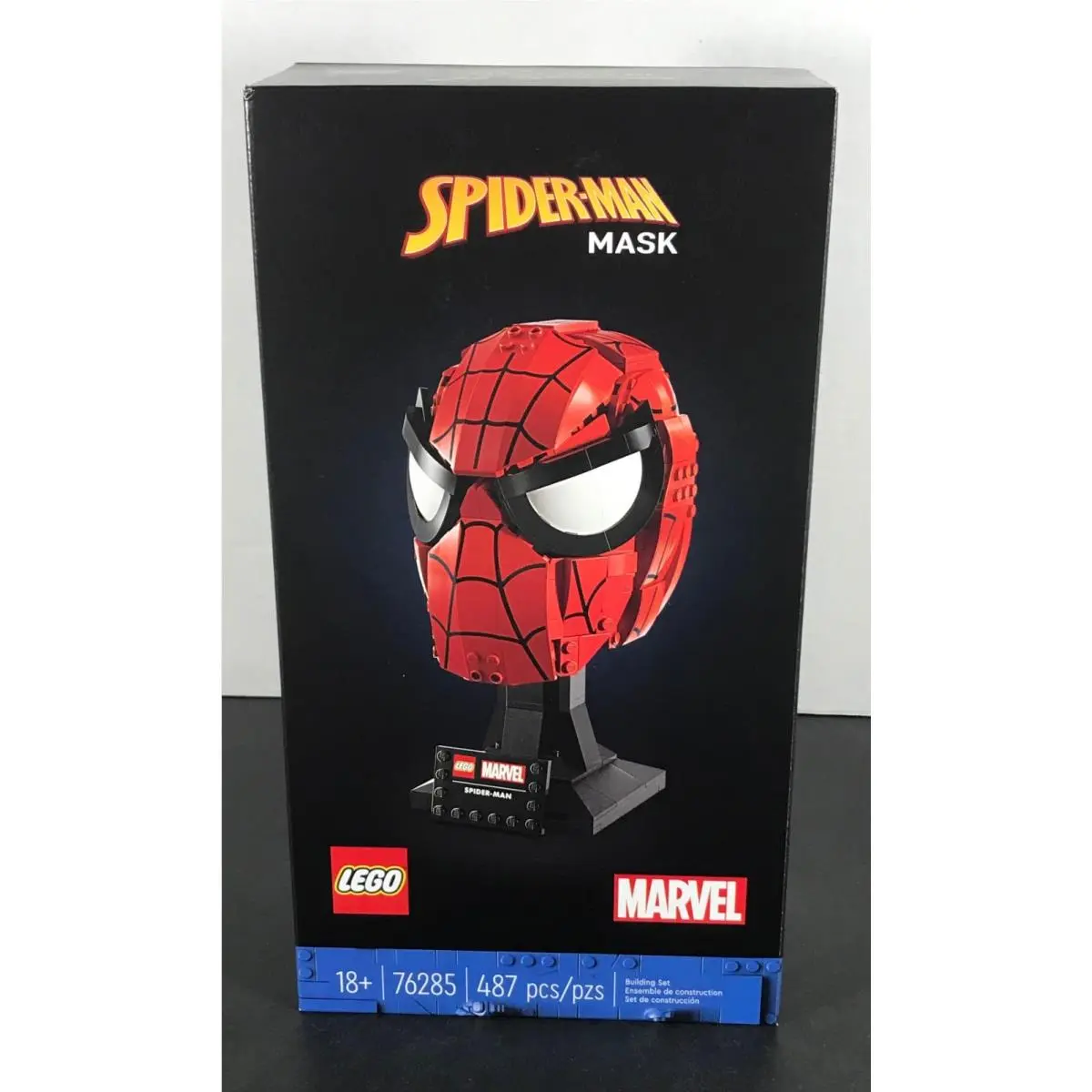 Lego Marvel Comics Spider-man`s Mask 76285 Superhero Head Sculpture