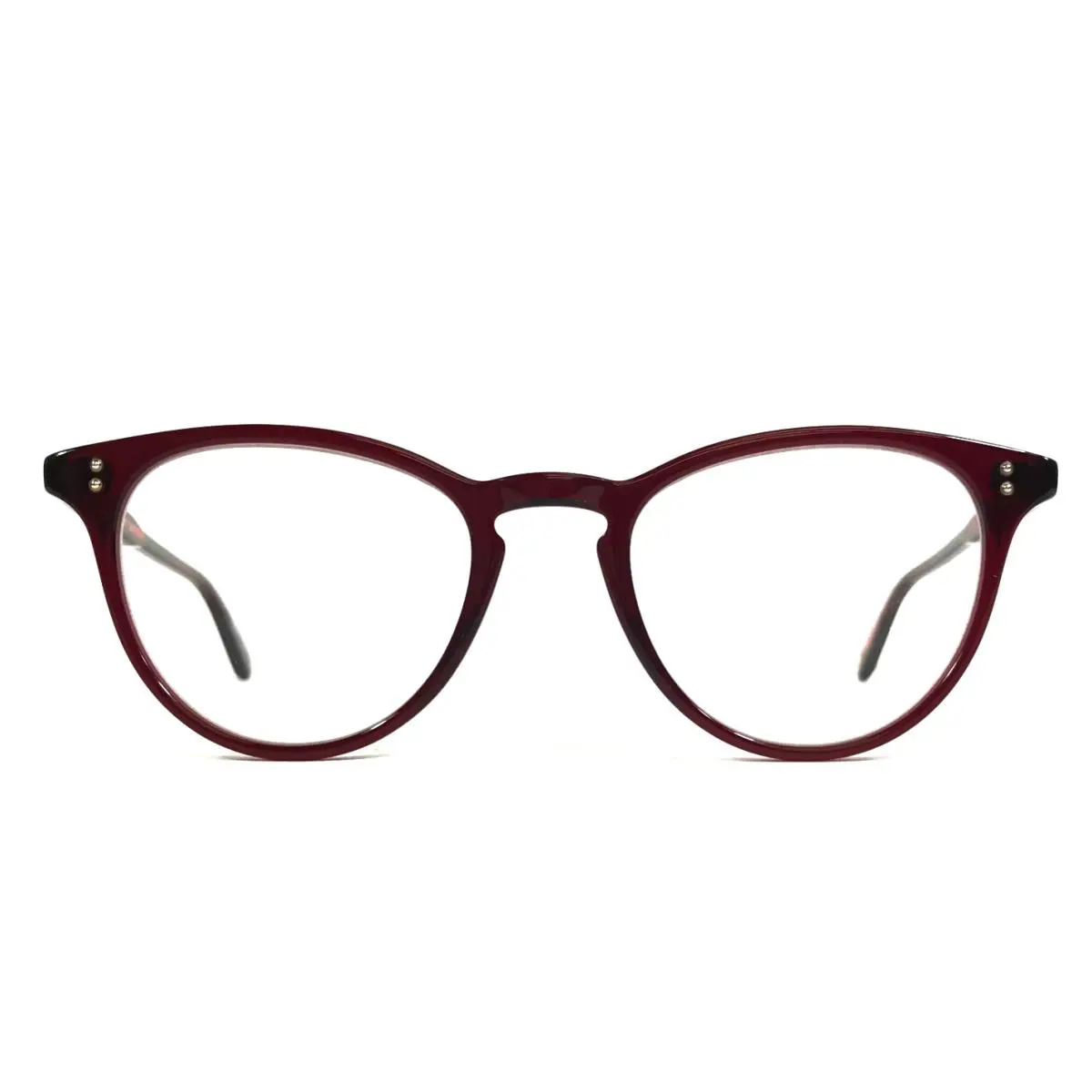 Garrett Leight Eyeglasses Frames Alice Bio Bgy Burgundy Red Cat Eye 47-21-142