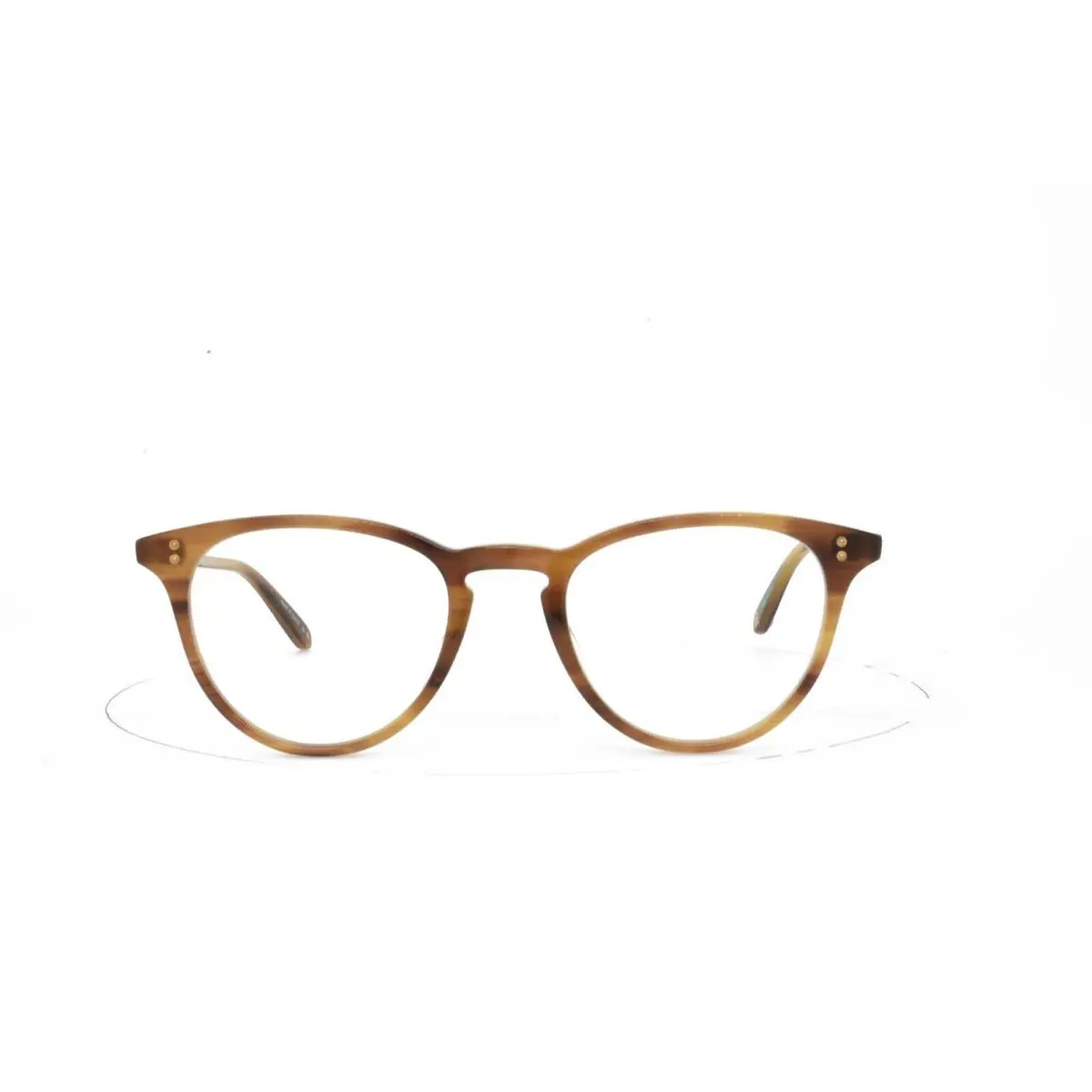 Garrett Leight Eyeglass Brown Havana Panto Frame 47-21 Alice