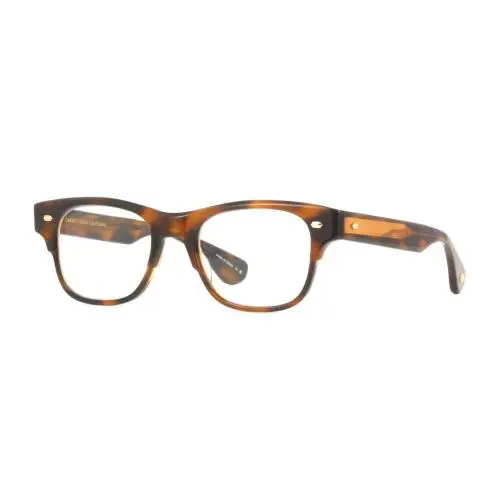 Garrett Leight Rodriguez Spotted Brown Shell Spbrnsh Eyeglasses