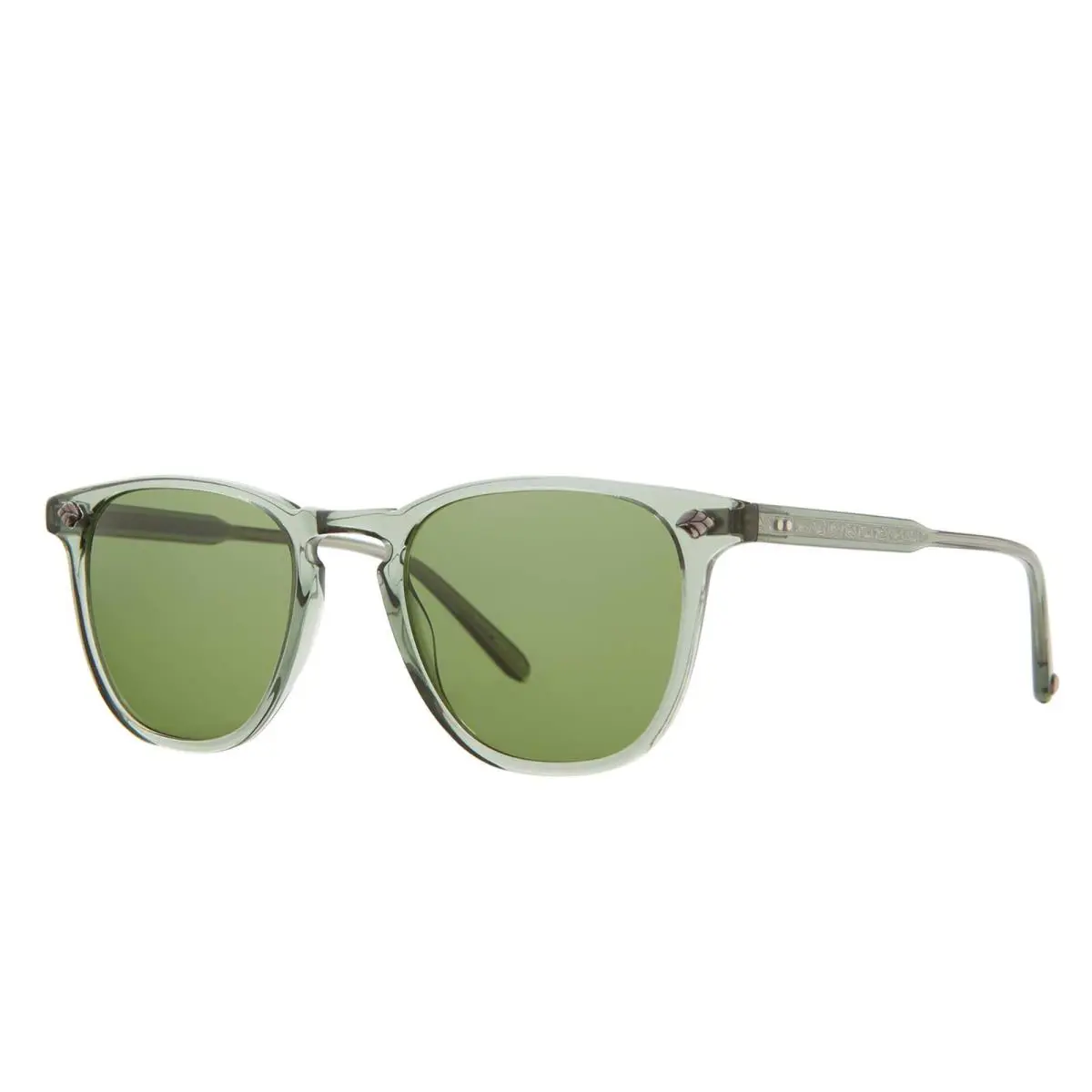 Brooks II Sun Juniper Green/pure Green Jun/pgn Sunglasses by Garrett Leight