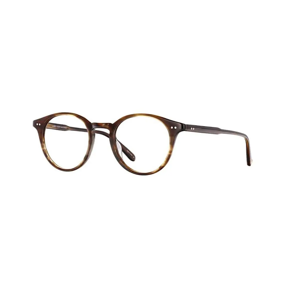 Garrett Leight Clune Brandy Tortoise Brt Eyeglasses - Frame: Brandy Tortoise