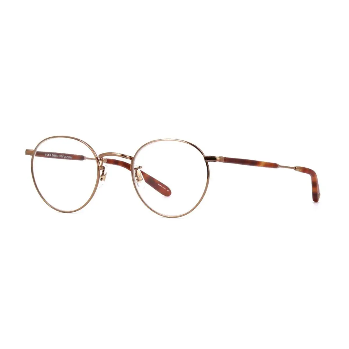 Garrett Leight Wilson M Copper Matte Dark Honey Tortoise Co-mdht Eyeglasses