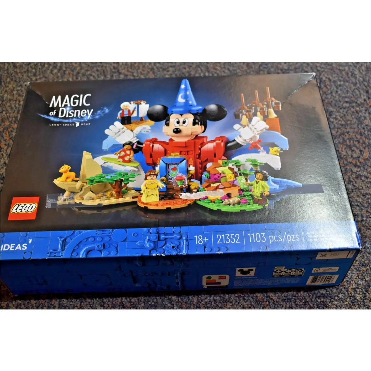Lego 21352 Ideas Magic of Disney