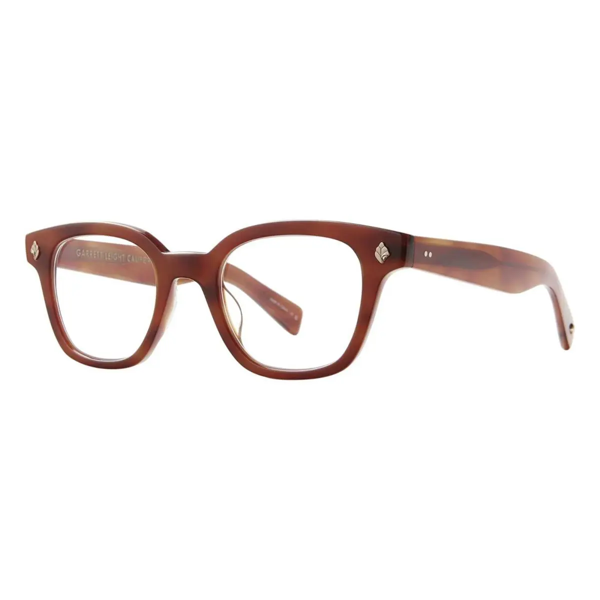 Garrett Leight Naples Vintage Burnt Tortoise Vinbrt Eyeglasses