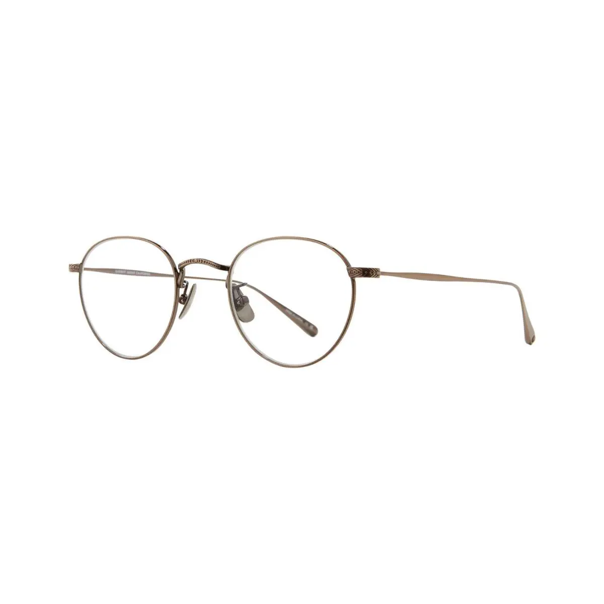 Garrett Leight William Antique Gold Atg Eyeglasses