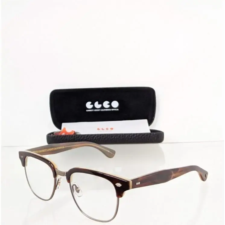 Garrett Leight Eyeglasses Elkgrove Wht-atg 49mm