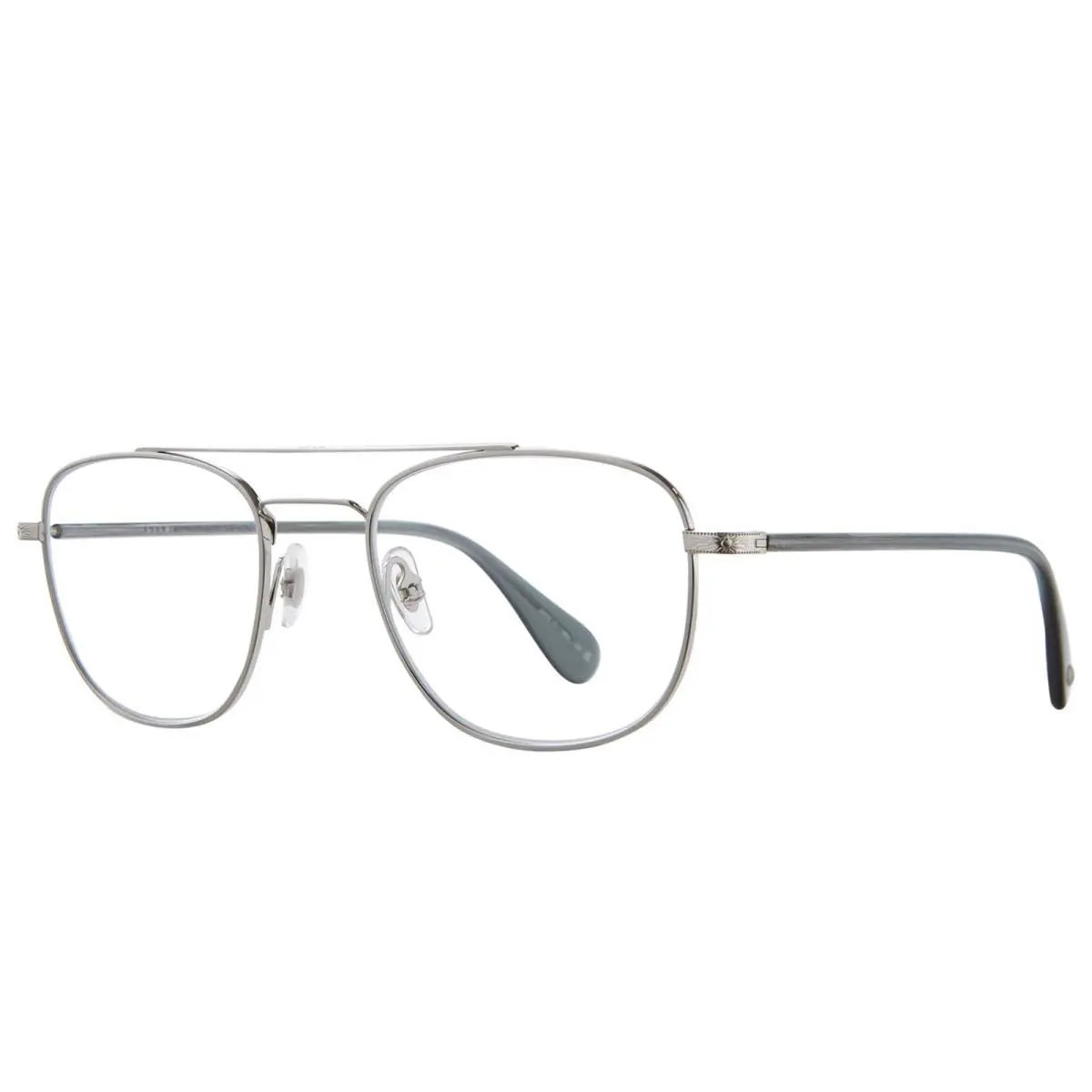 Garrett Leight Clubhouse II Silver Bs-sgy Eyeglasses