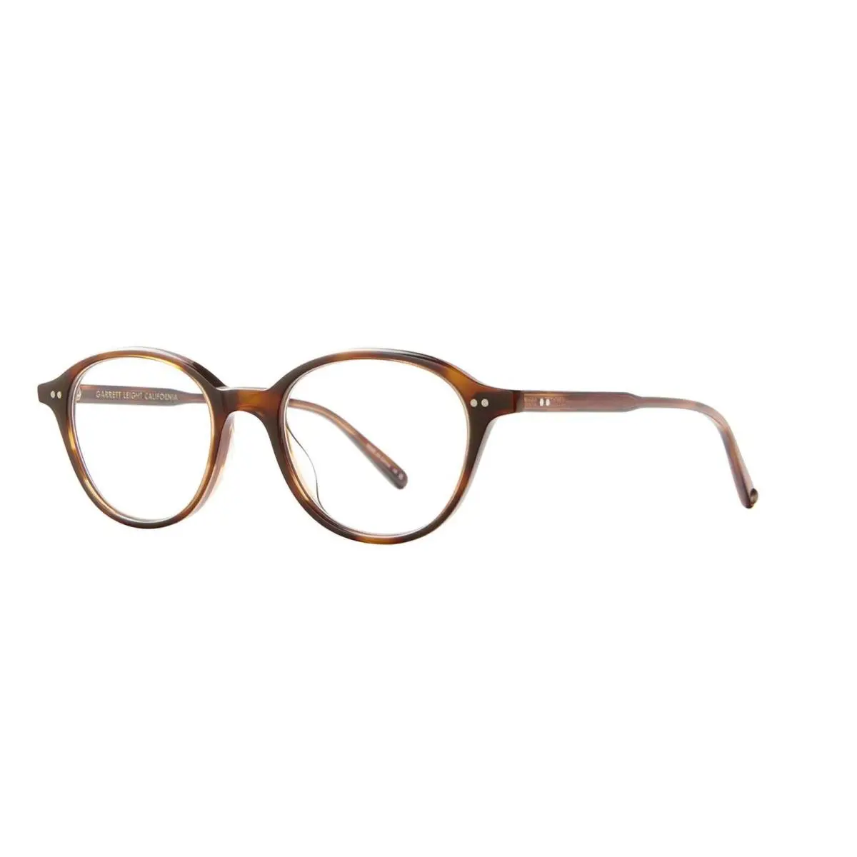 Garrett Leight Franklin Spotted Brown Shell Spbrnsh Eyeglasses