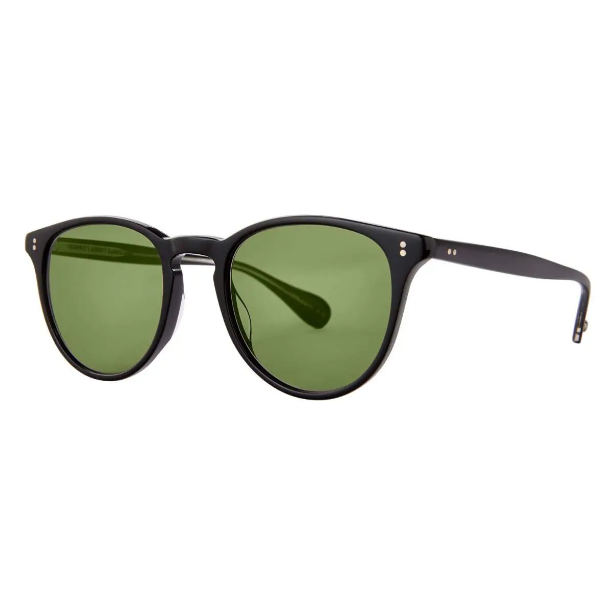 Garrett Leight Manzanita Sun Black/green Bk/grn Sunglasses
