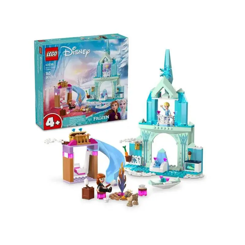 Lego Elsa`s Frozen Castle 43238 Disney Minifigure Building Set
