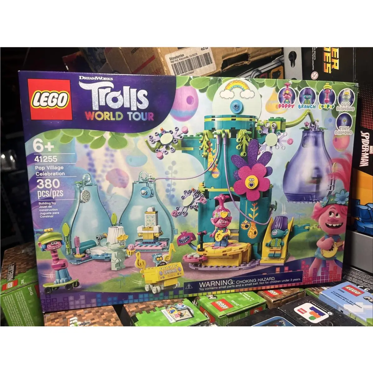 Lego Retired Set 41255 Trolls World Tour Pop Village Celebration Wear