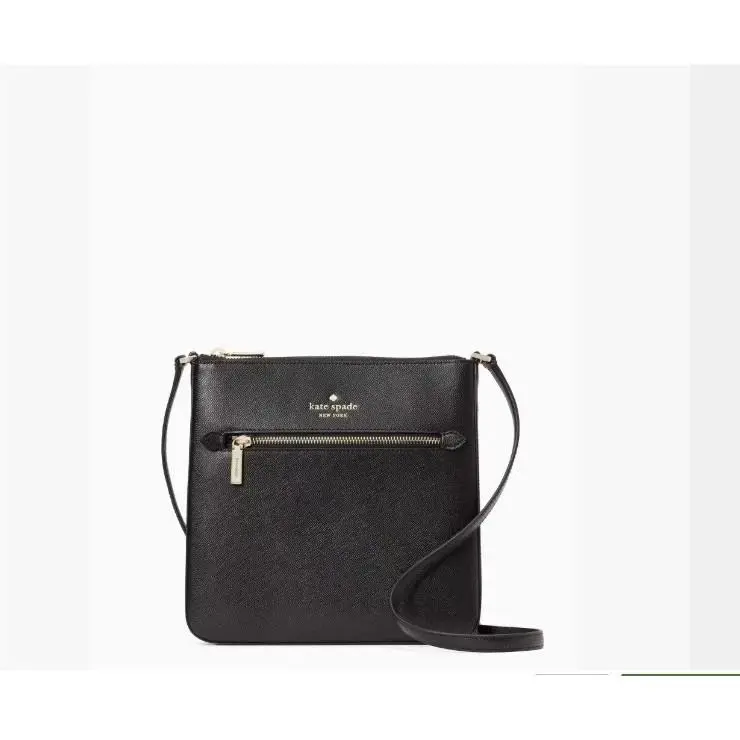Sadie Crossbody Black Saffiano Leather K7379 by Kate Spade
