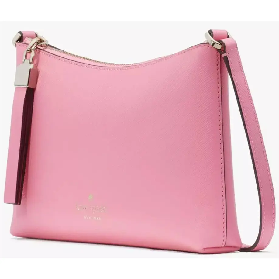 Kate Spade Sadie Crossbody Bag Blossom Pink Leather Purse KE594 Retail