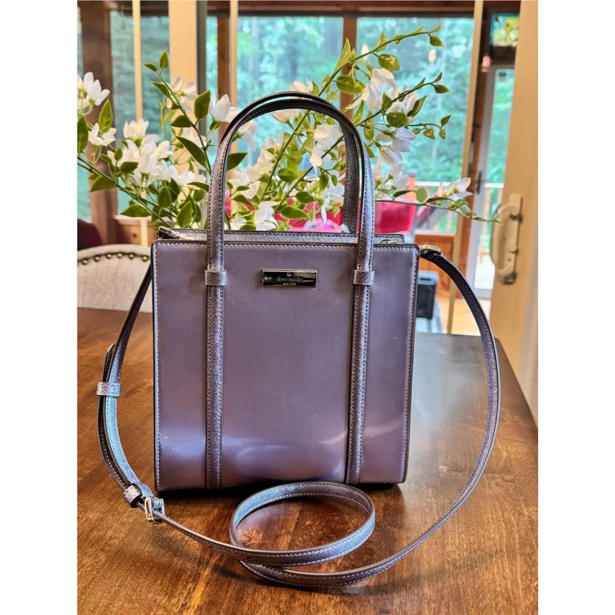 Kate Spade Kenzie Small Tote Crossbody In Candied Flower KI956 Holiday