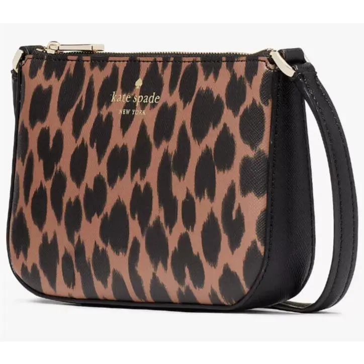 Kate Spade Schuyler Crossbody Leopard KE717 Cheetah Leopardo Animal Print