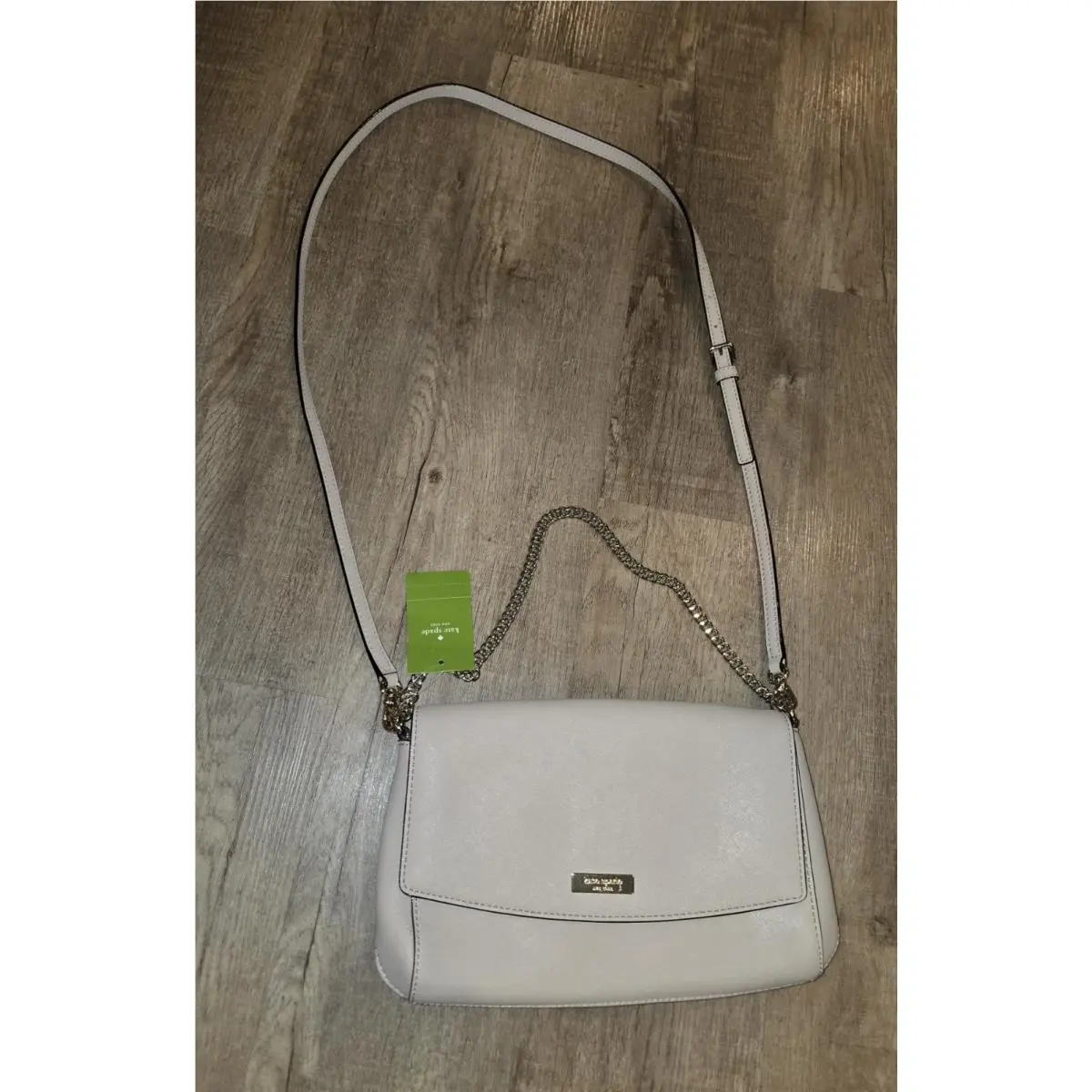 New York Laurel Way Greer Crossbody Shoulder Bag - Almondine by Kate Spade