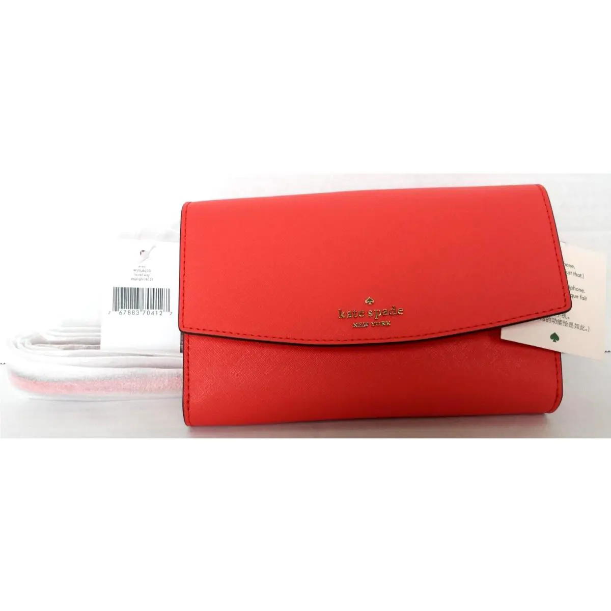 New W/ Tags Kate Spade New York Winni Laurel Way Stoplight Crossbody WLRU6233