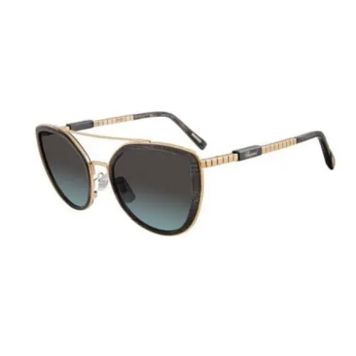 Chopard SCHC23 594 52 Tortoise Gold Gradient Frame Sunglasses