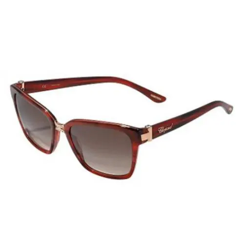 Chopard Sunglasses SCH128S 0WTF 55 Red Havana / Brown Gradient