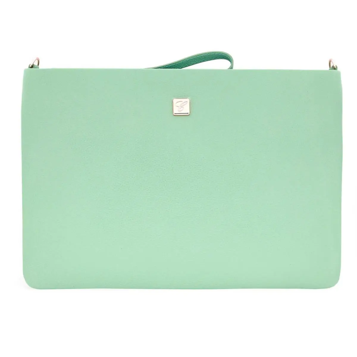 Chopard Ice Cube Green Grained Leather Pouch 95000-1156