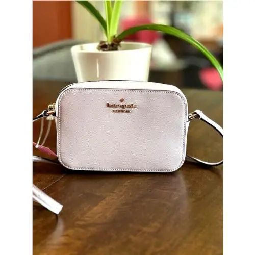 Kate Spade Staci Mini Camera Crossbody Purse - Lilac Moon