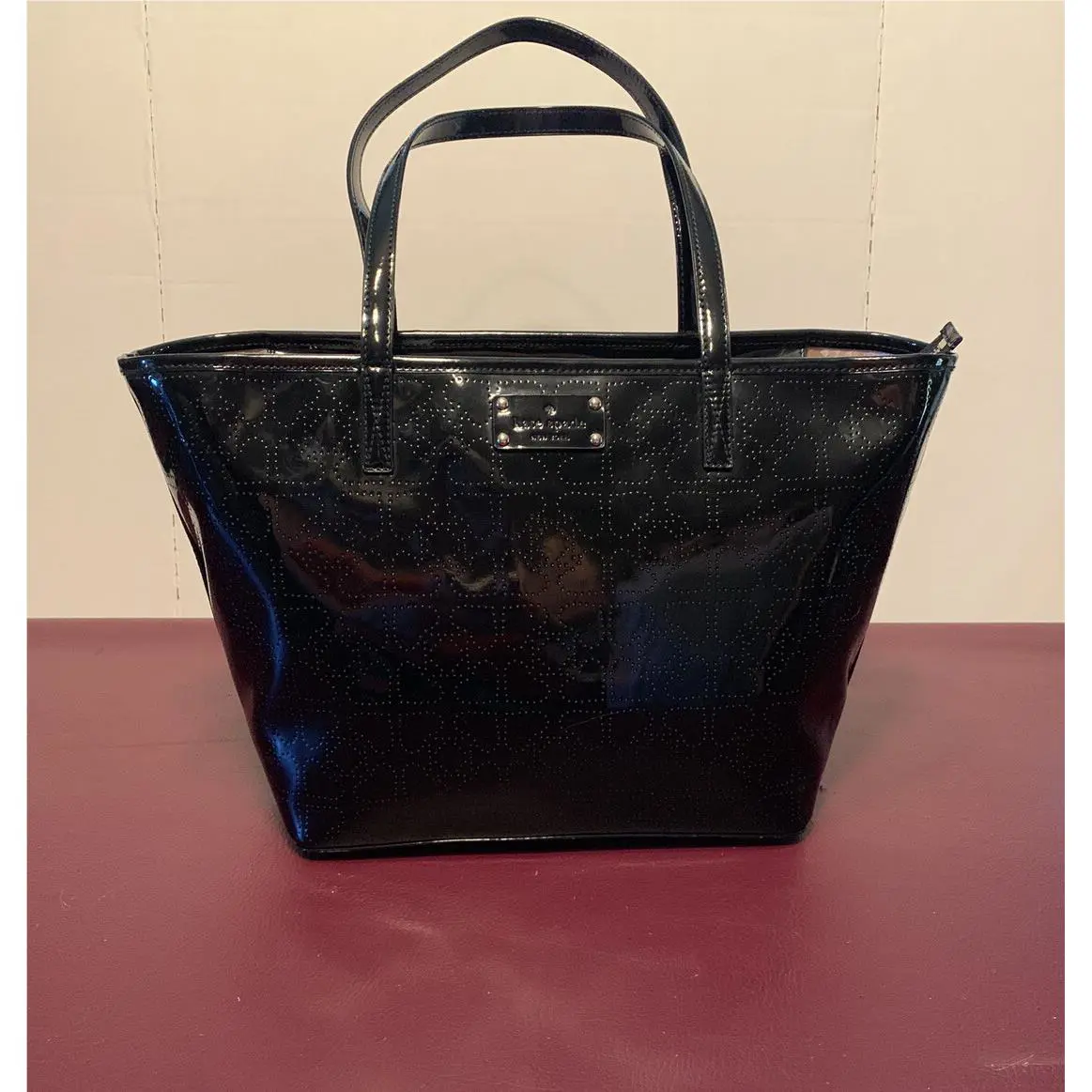 New York Small Harmony Black Tote Bag by Kate Spade