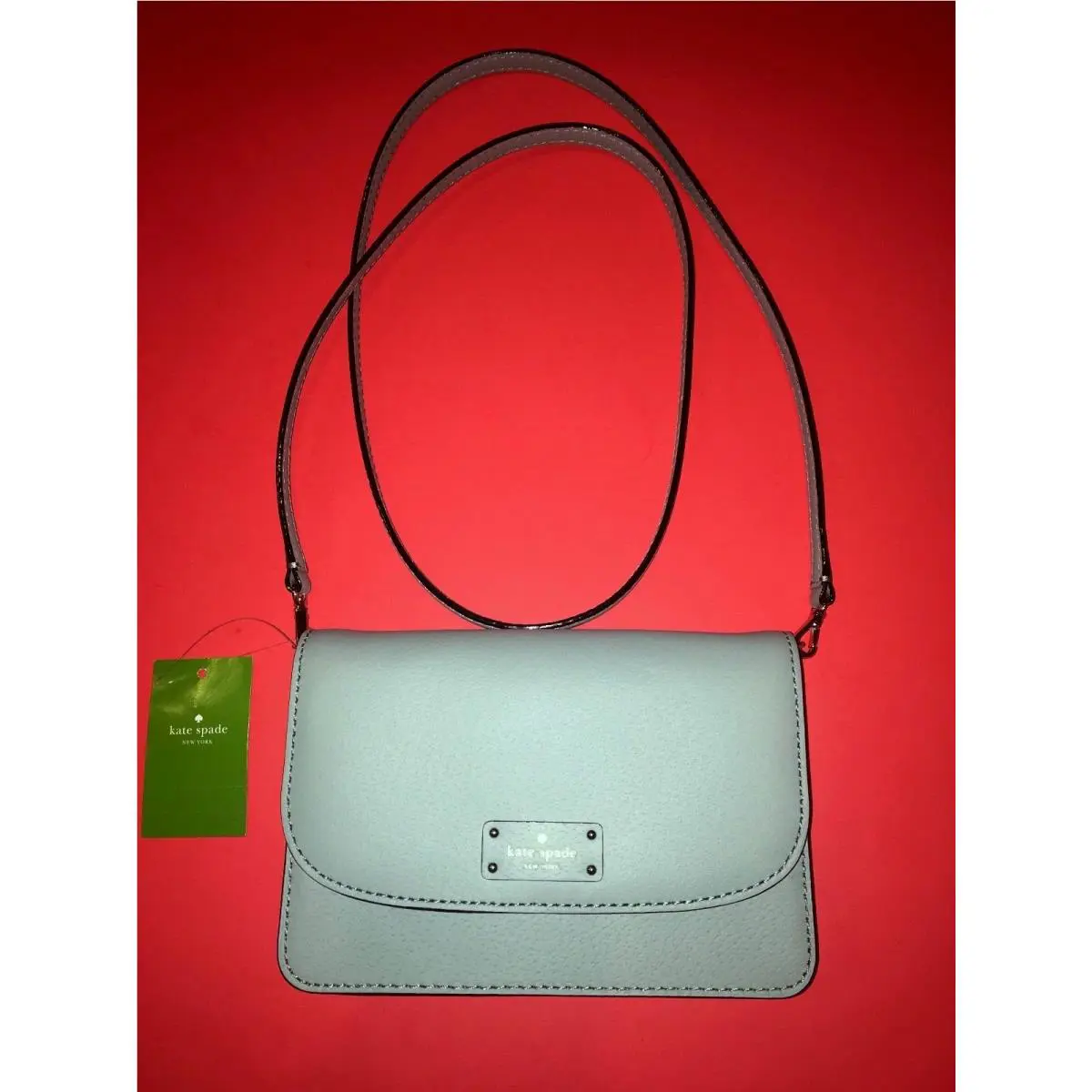 Kate Spade New York Grove Street Mikka Leather Crossbody Bag Lakes Edge