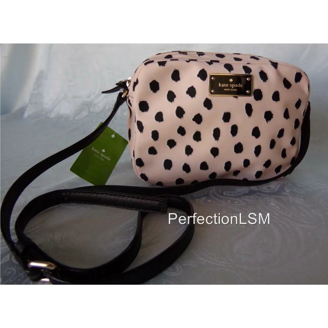 Kate Spade Blake Avenue Mindy Flamingo Dot Crossbody/shoulder Bag Light Fun