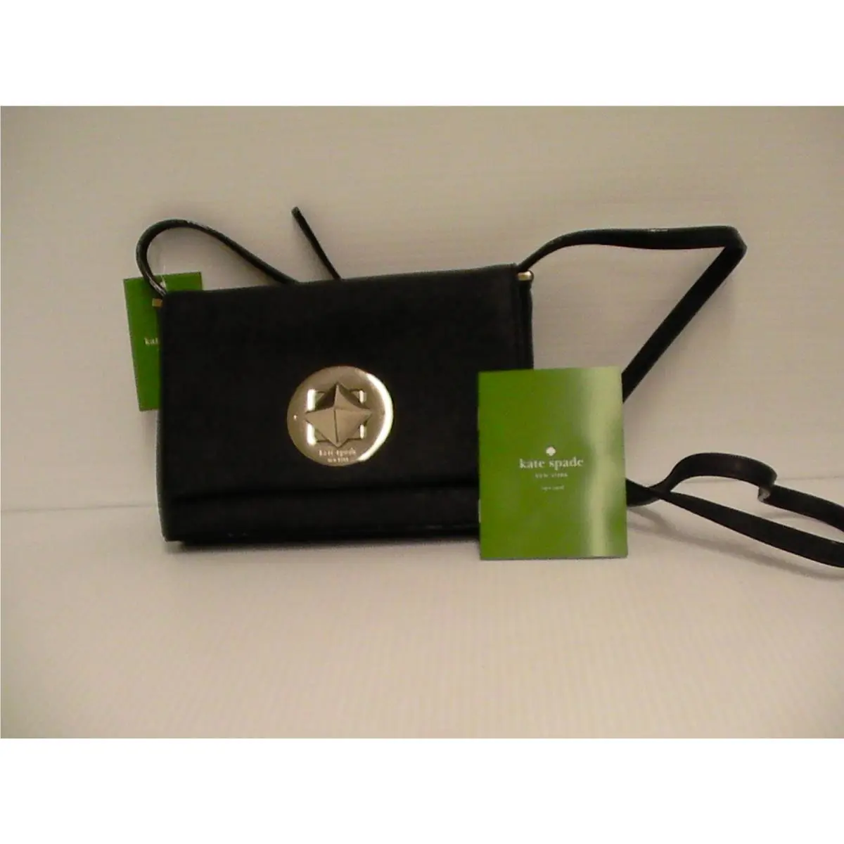 Kate Spade Small Cross Body Bag Sally Black Saffiano Leather