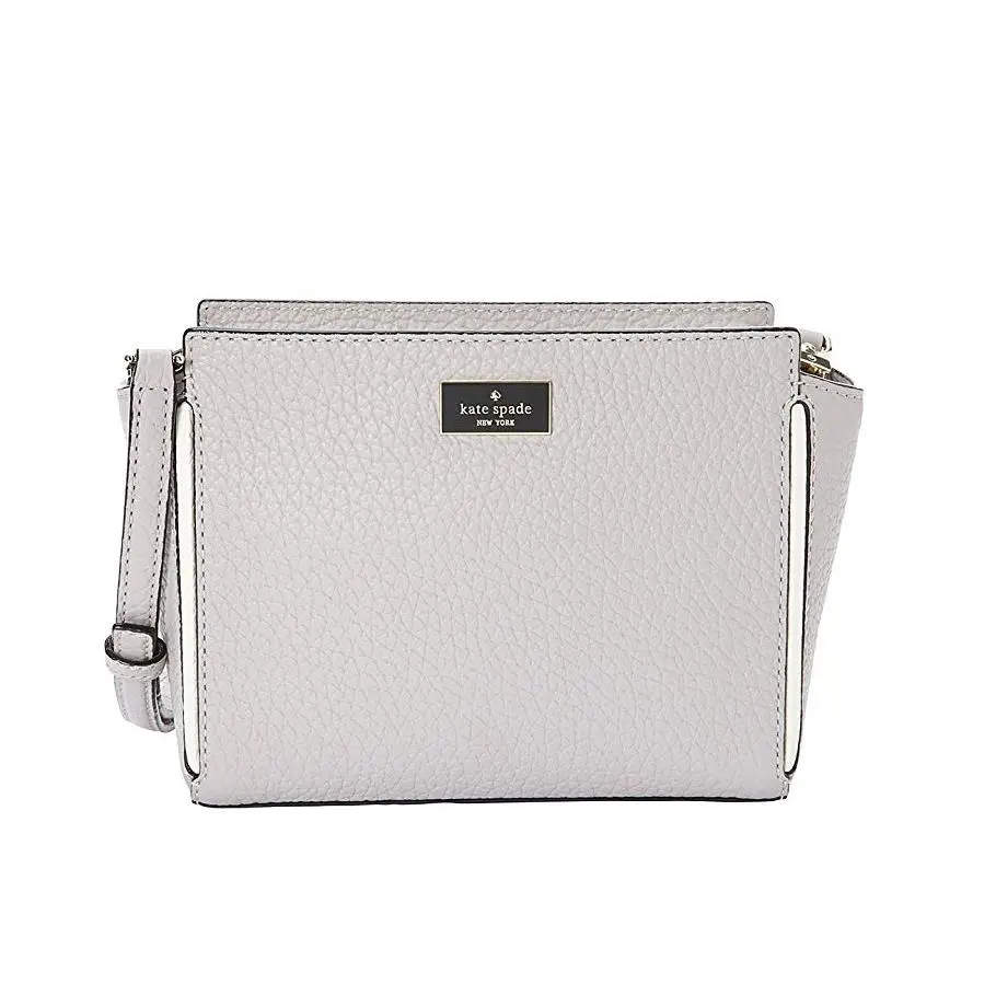 Kate Spade York Prospect Place Hayden Crisp Linen Crossbody Bag Purse