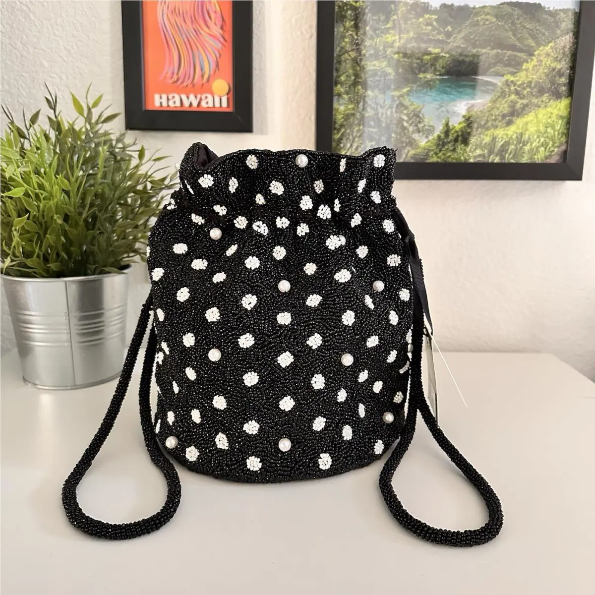 Kate Spade Beaded Polka Dot Drawstring Bucket Bag - Kate Spade New York x Target