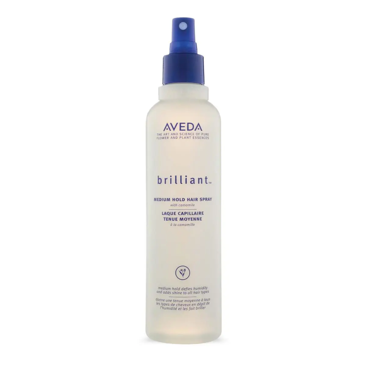 Aveda Brilliant Medium Hold Hair Spray 8.5 Fl Oz Defies Humidity Shines Hair