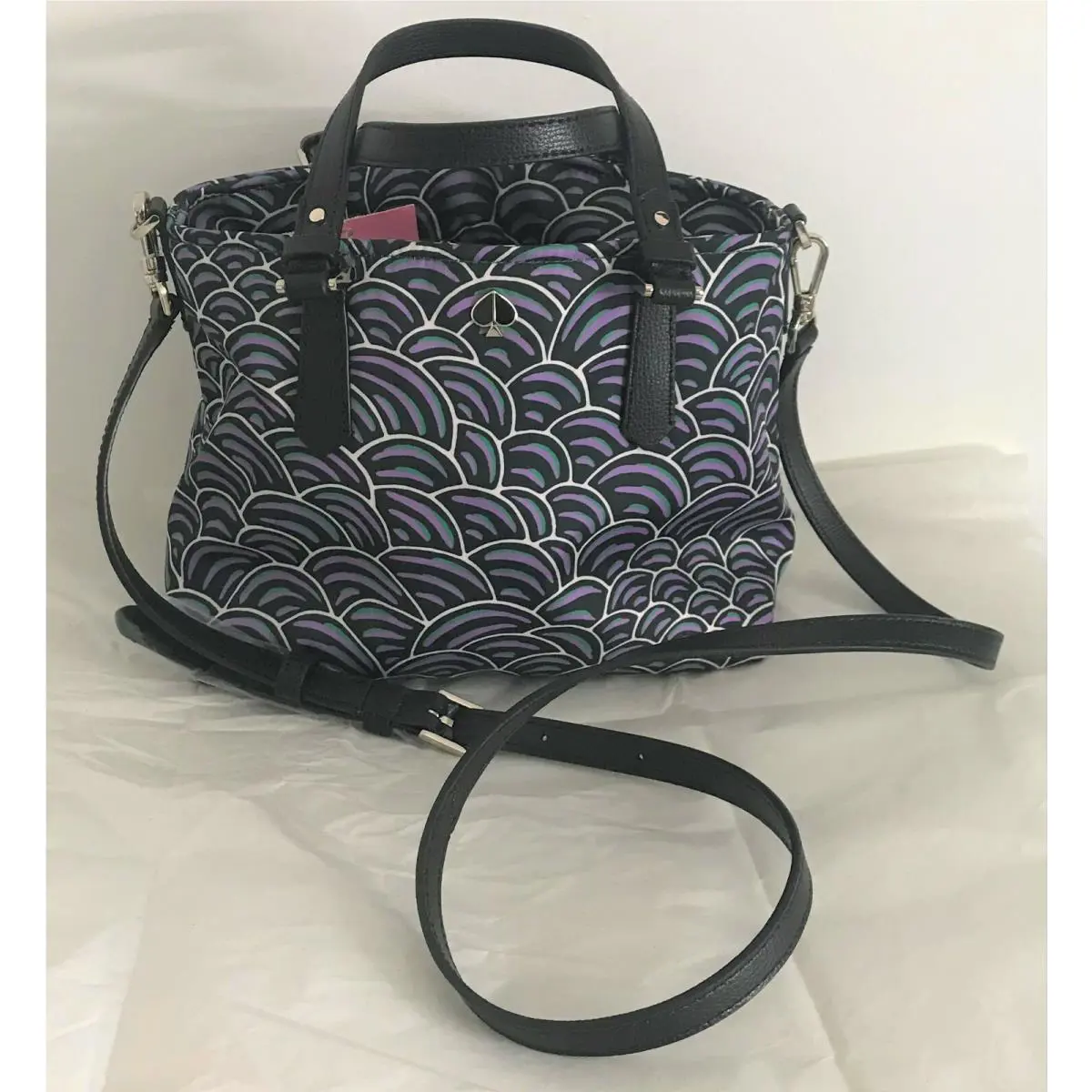 Kate Spade Taylor Party Bubbles Small Crossbody Tote PXRUB050