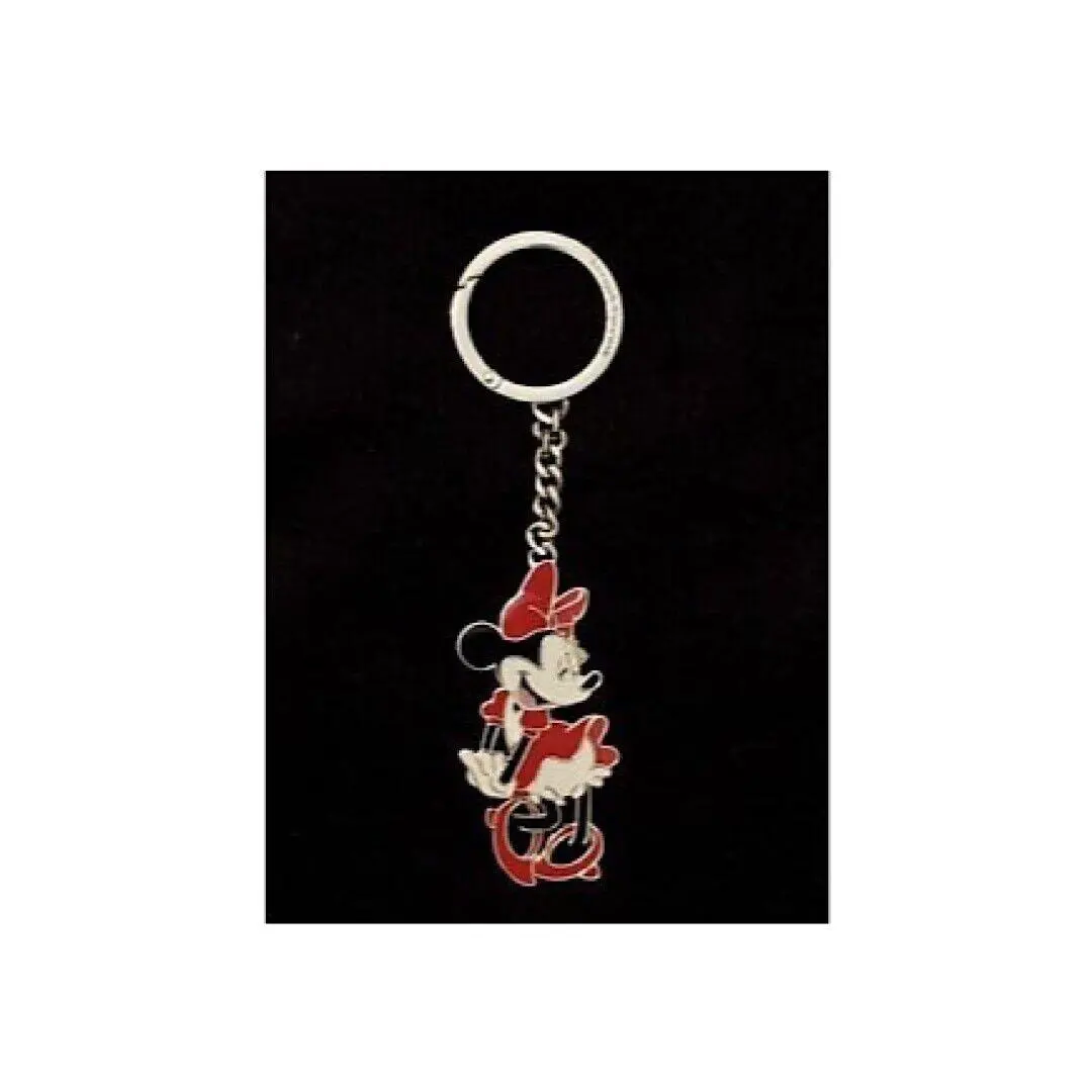 New  X Minnie Mouse Keychain Fob Disney Bag Charm by Kate Spade
