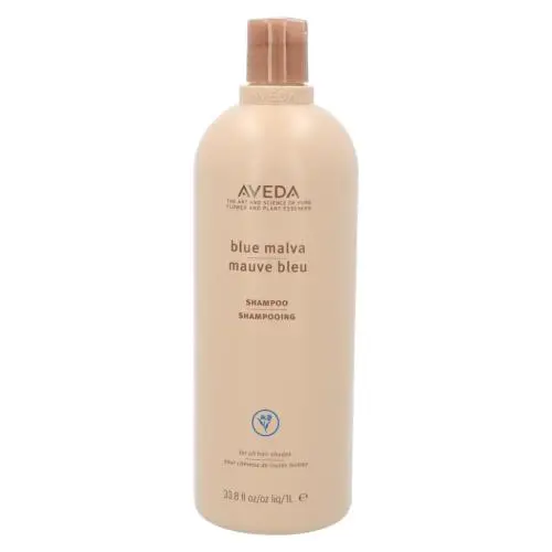 Aveda Blue Malva Color Correcting Shampoo 33.8 Fl Oz For Blonde Gray Hair