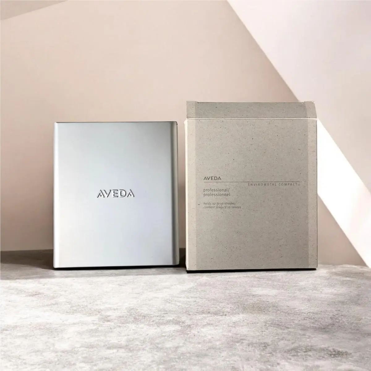 Professional Environmental Compact Holds Up To 16 Shades Rare by Aveda