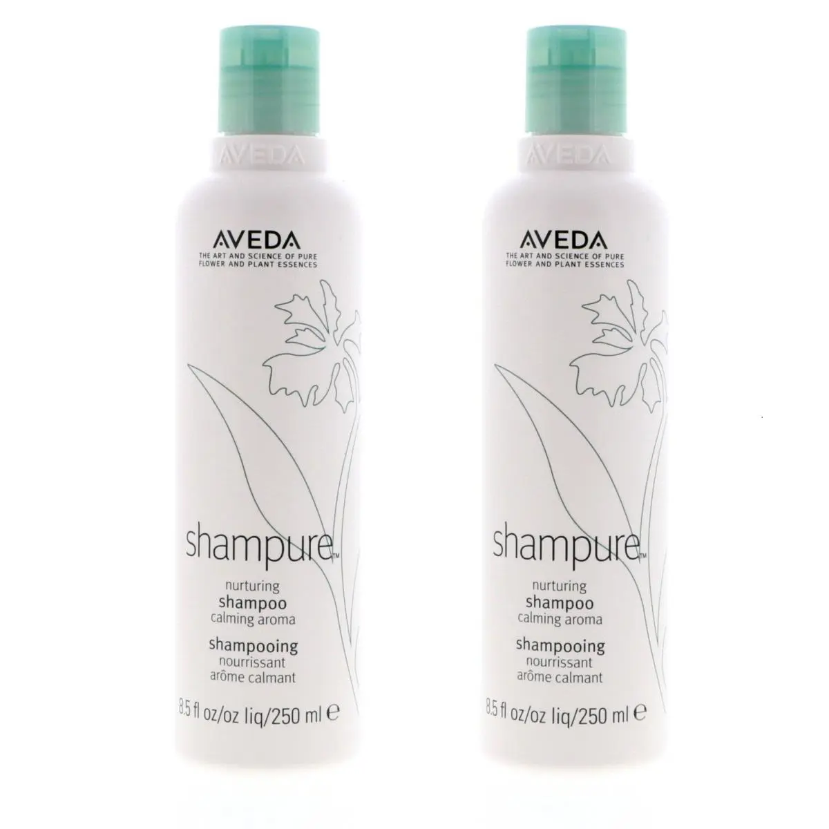 Aveda Shampure Nurturing Shampoo 8.5 oz 2 Pack