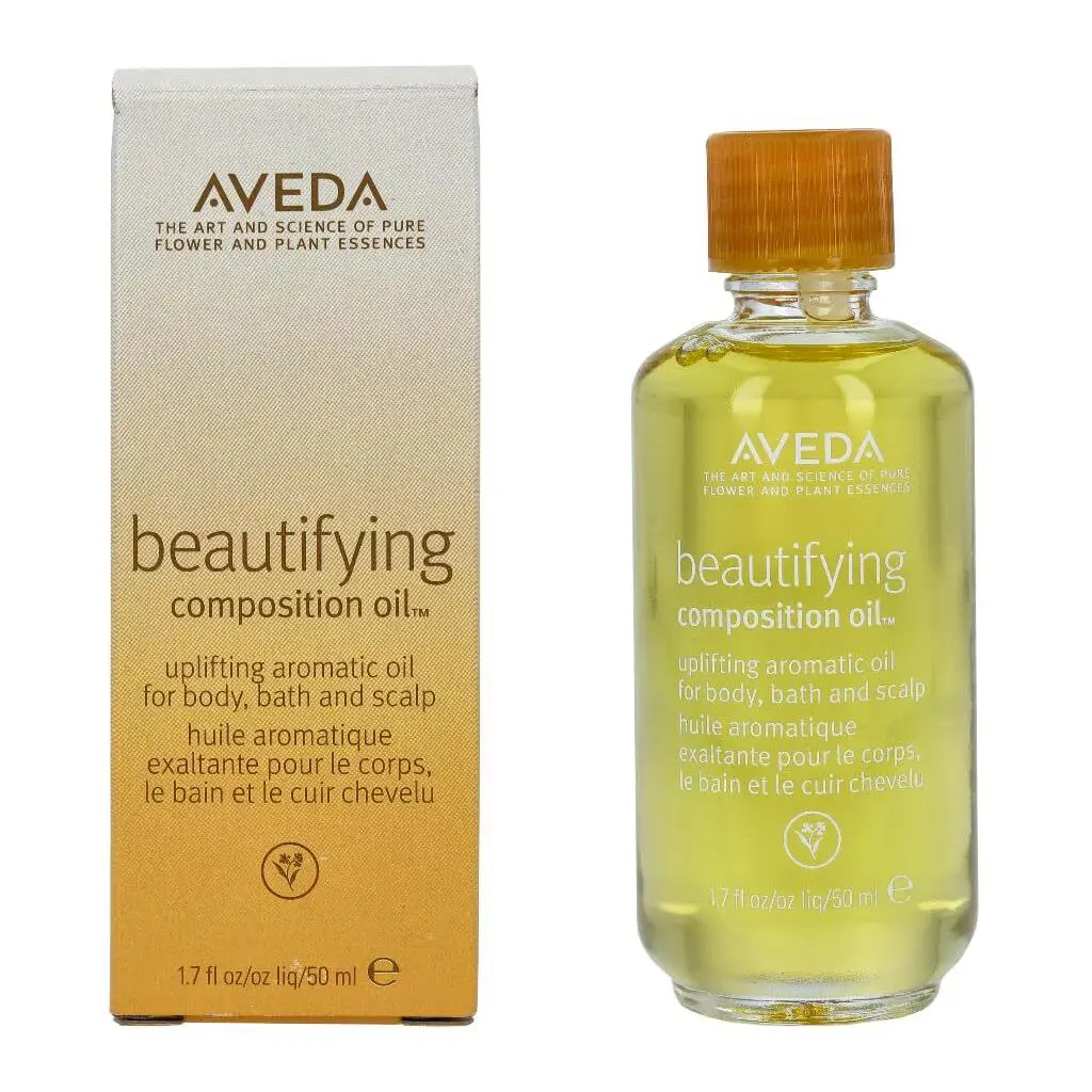 Aveda Yellow Skin Moisturizer Jojoba Oil Rosemary Bergamot 1.7 Fl Oz For Body Scalp