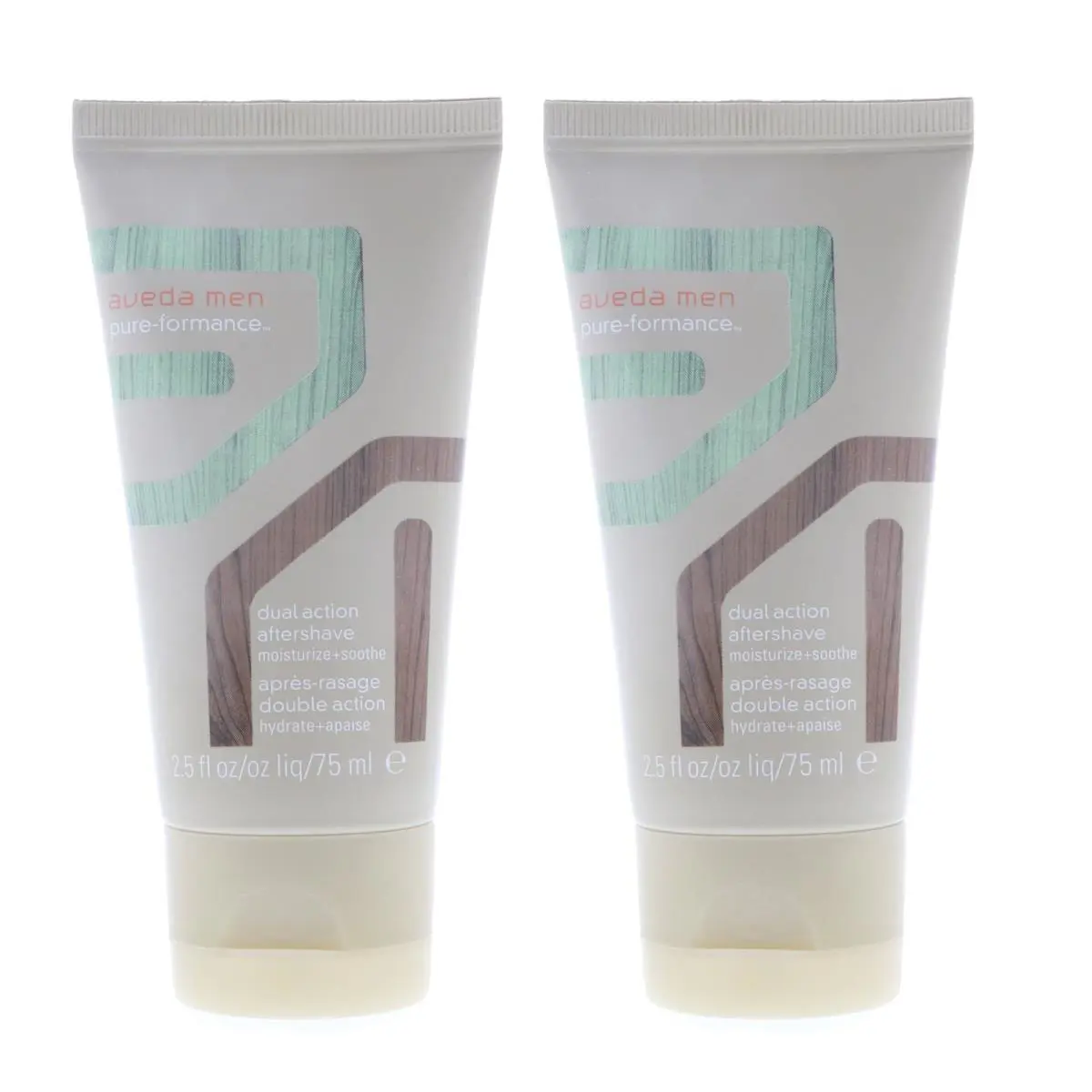 Aveda Men Pure-formance Dual Action Aftershave Cream 2.5 oz 2 Pack