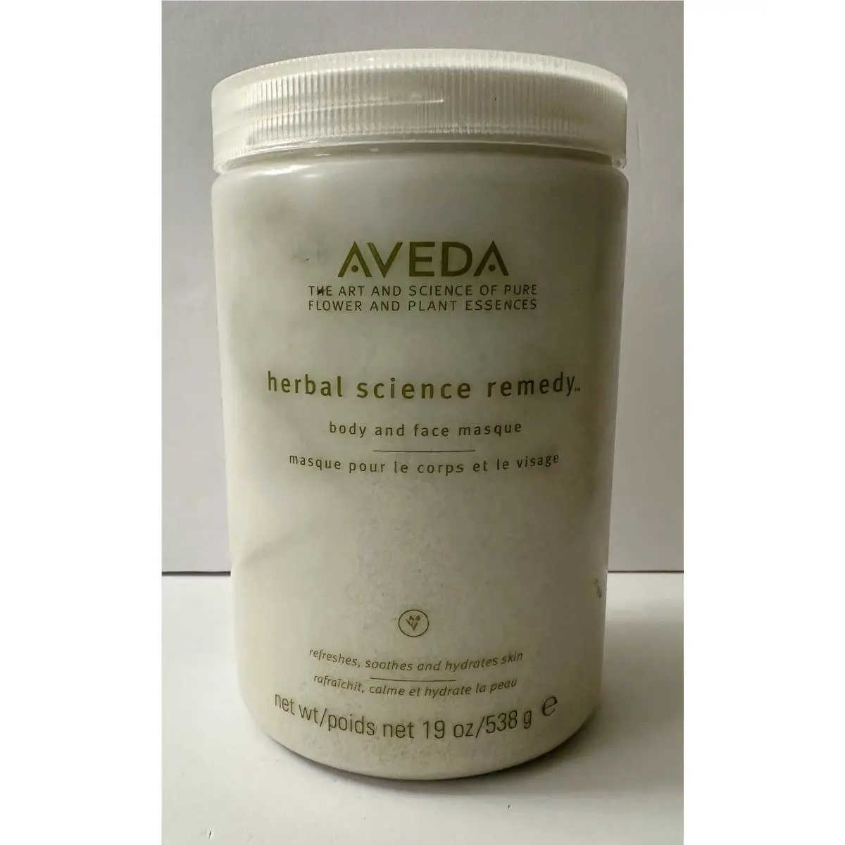 Aveda Herbal Science Remedy Body Face Masque 19 oz