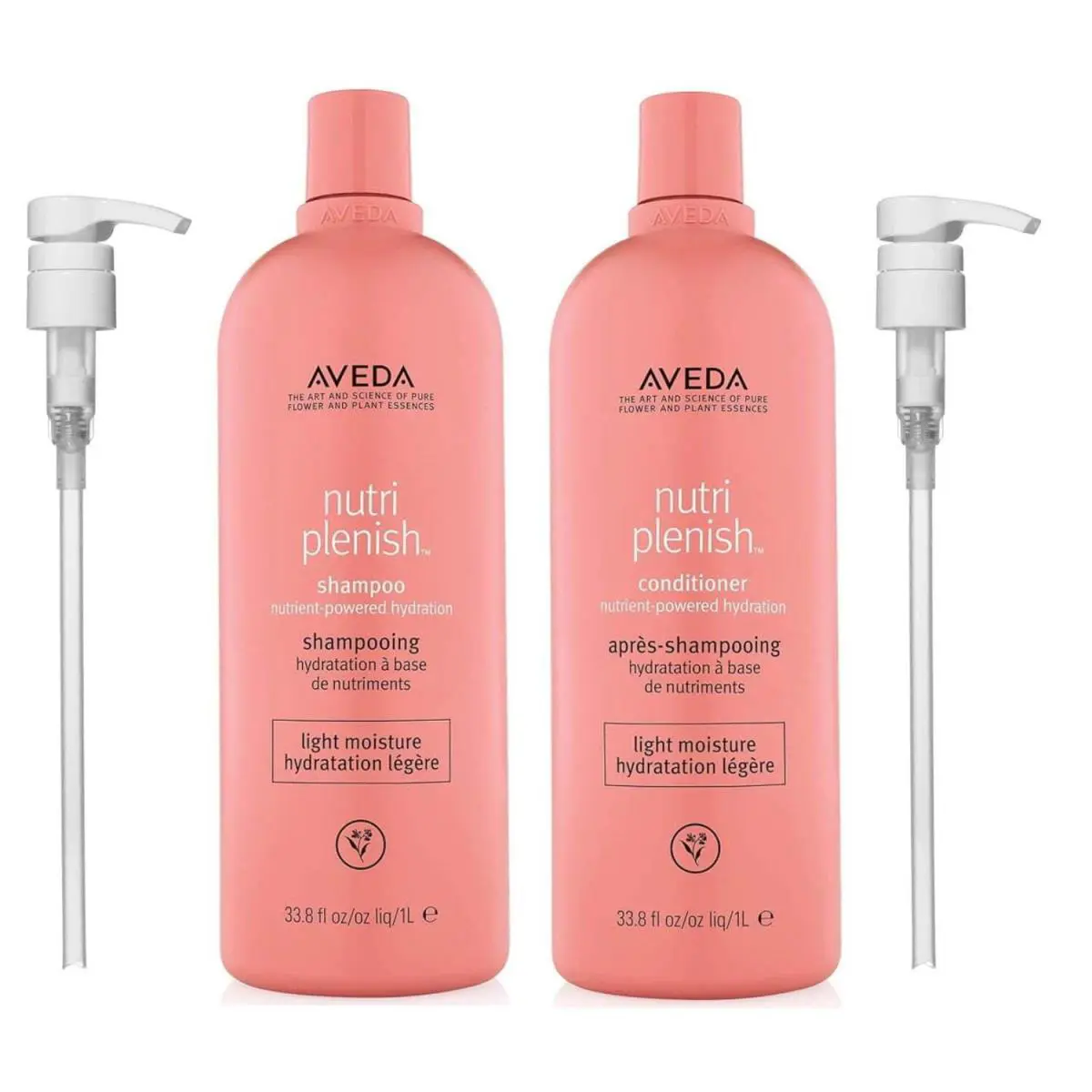Aveda Nutriplenish Light Moisture Shampoo and Conditioner Set 33.8 oz Each